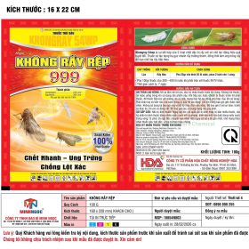 KHÔNG RẦY RỆP 999