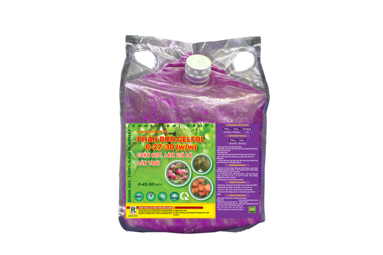 PHÂN BÓN HỖN HỢP PK GELFOL 0-27-30 0-45-50