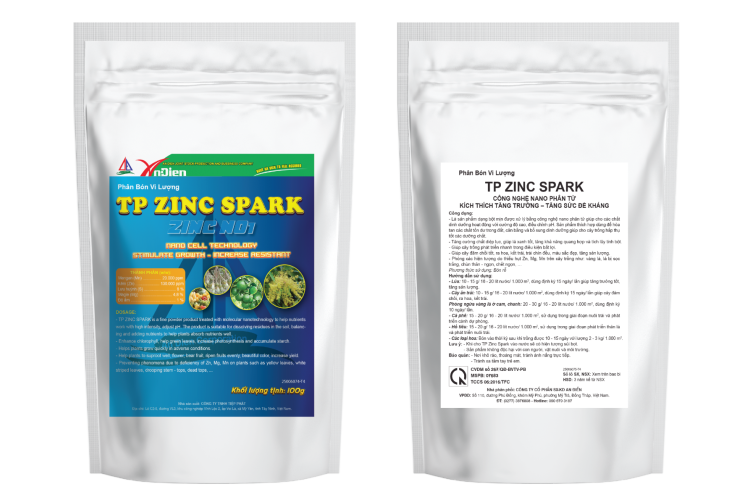 Phân Bón Vi Lượng TP ZINC SPARK ZINC NO1