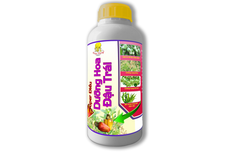 PHÂN BÓN SUPER ĐIỀU - DƯỠNG HOA ĐẬU TRÁI (TRÂU VÀNG)