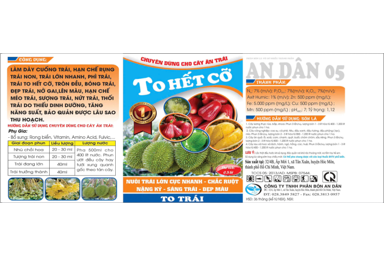 TO HẾT CỠ 0.5L AN DÂN