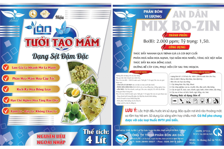 TƯỚI CÂY TẠO MẦM 4L AN DÂN