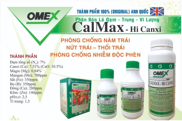 CALMAX-HI CANXI ĐẠM TRUNG-VI LƯỢNG BOLY