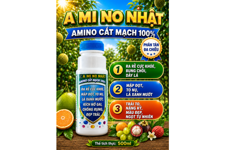 Phân bón AMINO NHẬT-AMINO CẮT MẠCH (Nhật Cường Phát)