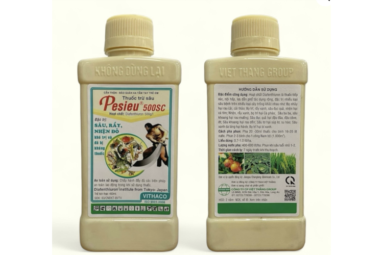 THUỐC TRỪ SÂU PESIEU 500SC 450ML