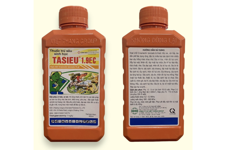 THUỐC TRỪ SÂU SINH HỌC TASIEU 1.9EC 450ML