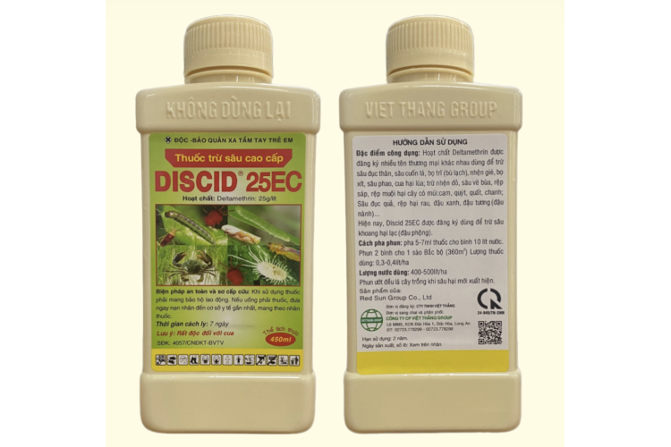 THUỐC TRỪ SÂU CAO CẤP DISCID 25EC 450ML