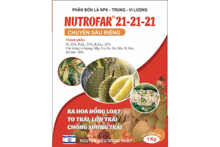 PHÂN BÓN LÁ NUTROFAR 21-21-21