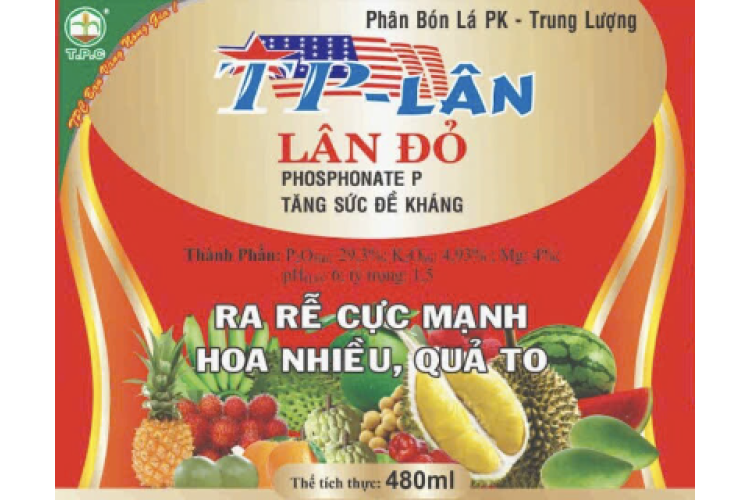 PHÂN BÓN TP - LÂN ĐỎ