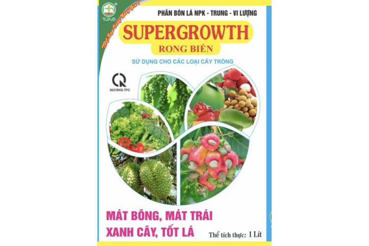 SUPERGROW RONG BIỂN - TẤT CẢ CÂY TRỒNG