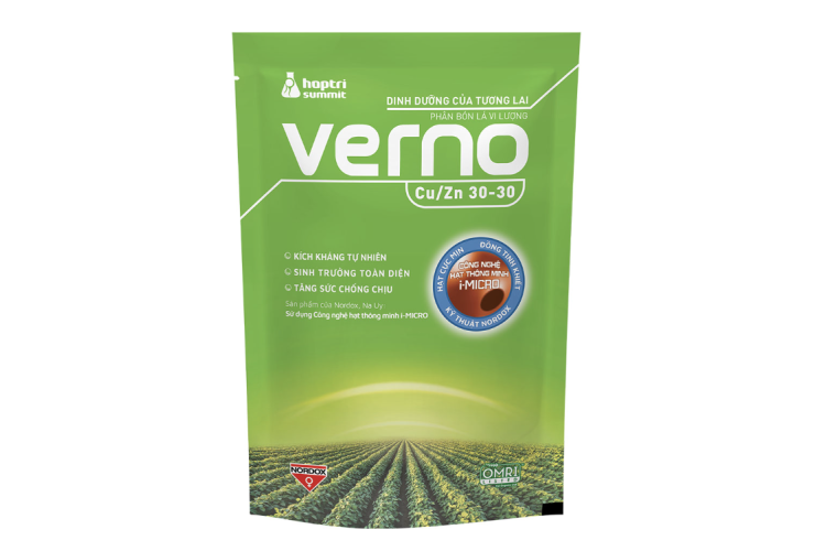 PHÂN BÓN LÁ VI LƯỢNG VERNO CU/ZN 30-30