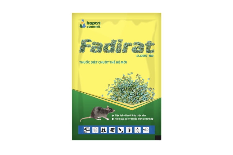 THUỐC DIỆT CHUỘT FADIRAT 0.005 RB