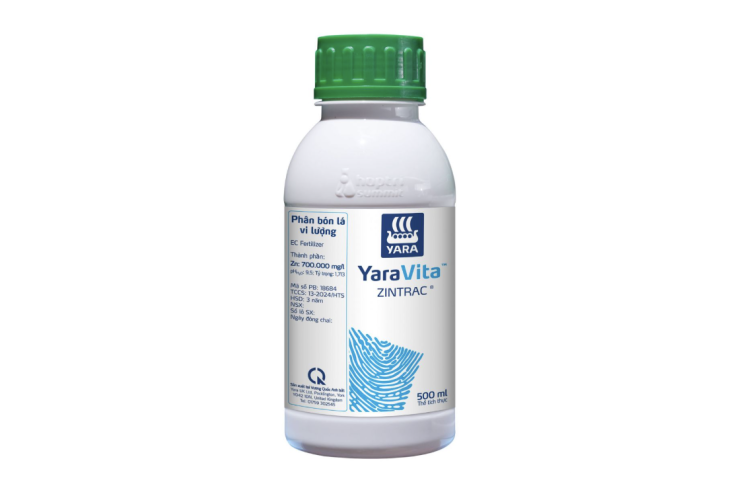 PHÂN BÓN LÁ VI LƯỢNG ZINTRAC® - CHAI 500ML