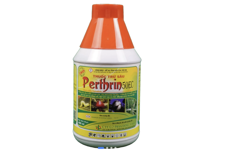 THUỐC TRỪ SÂU PERTHRIN 50EC​​​​​​​ - Phòng trị sâu cuốn lá, sâu khoang, bọ xịt muỗi, sâu ăn tạp...