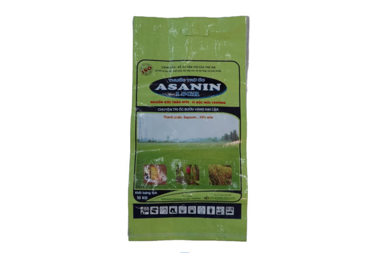 THUỐC TRỪ ỐC ASANIN 15GR - Chuyên trị ốc bươu vàng hại lúa
