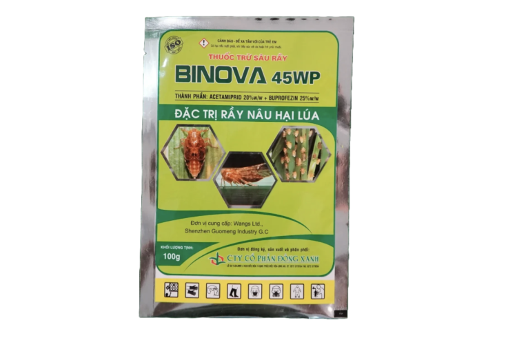 THUỐC TRỪ SÂU RẦY BINOVA 45WP