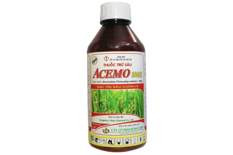 THUỐC TRỪ SÂU ACEMO 180SL​​​​​​​ - Đặc trị sâu cuốn lá