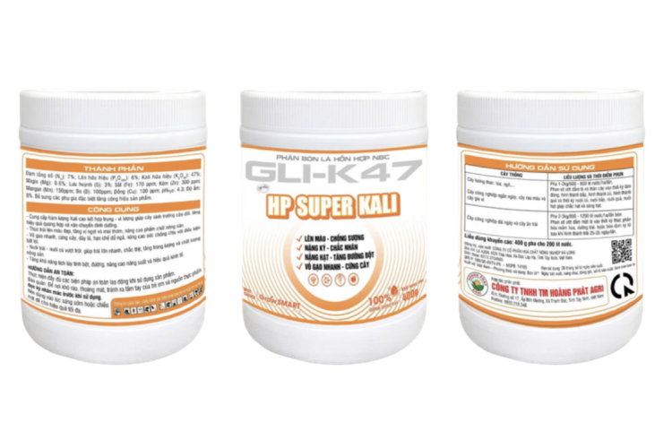 HP SUPER KALI NBC GLI-K47 400G HOÀNG PHÁT