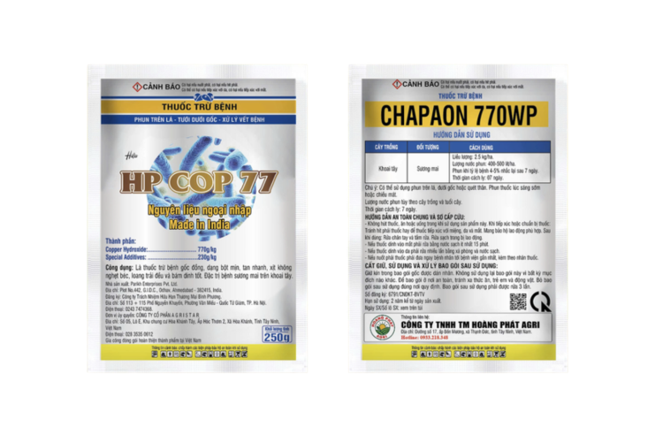THUỐC TRỪ BỆNH CHAPAON 770WP - HIỆU HP COP 77