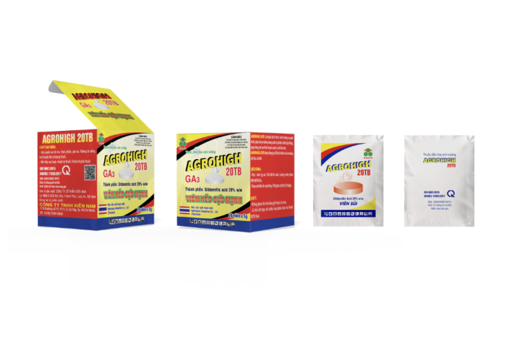 Thuốc điều hòa sinh trưởng AGROHIGH 20TB GA3 