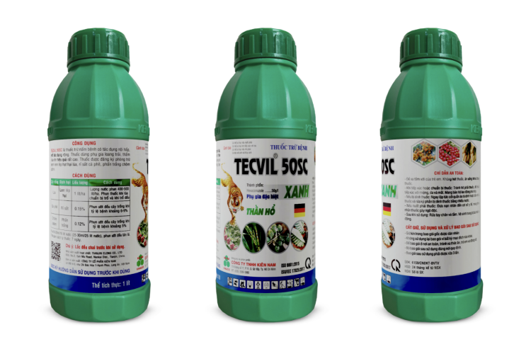 THUỐC TRỪ BỆNH TECVIL 50SC - XANH 