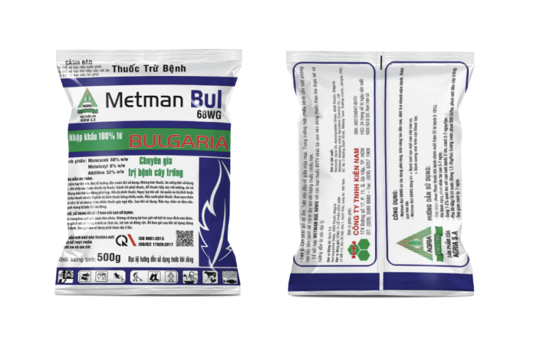 Thuốc trừ bệnh METMAN BUL 68WG