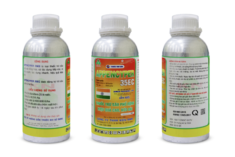 THUỐC TRỪ SÂU APPENCYPER 35EC 