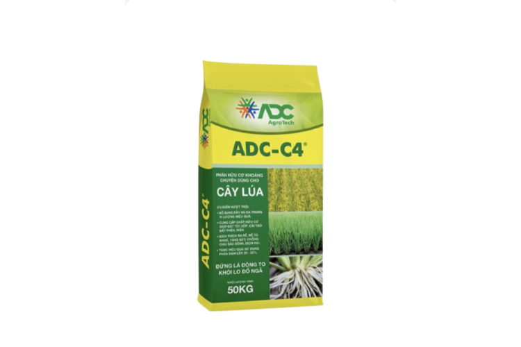 PHÂN HỮU CƠ 4-4-3 + TE ADC-C4 (chuyên dùng cho lúa)