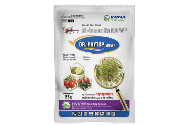 THUỐC TRỪ BỆNH DR. PHYTOP 500WP - KONA 