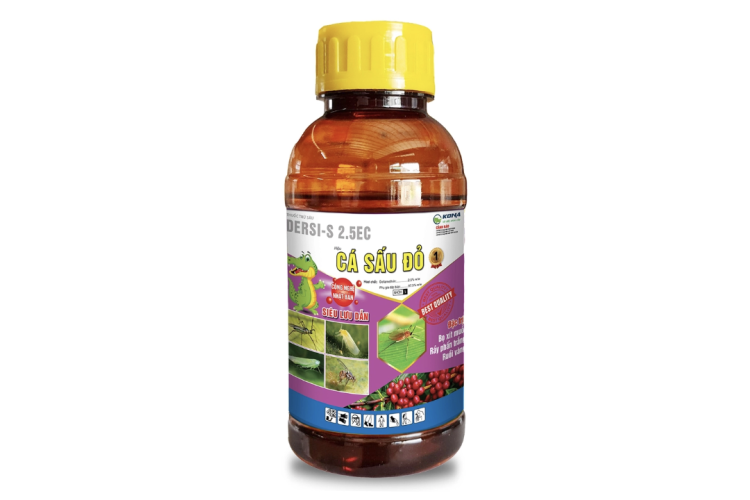THUỐC TRỪ SÂU CÁ SẤU ĐỎ (DERSI-S 2.5EC) KONA