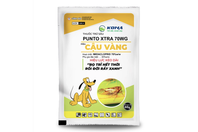 THUỐC TRỪ SÂU PUNTO XTRA 70WG - CẬU VÀNG (KONA)