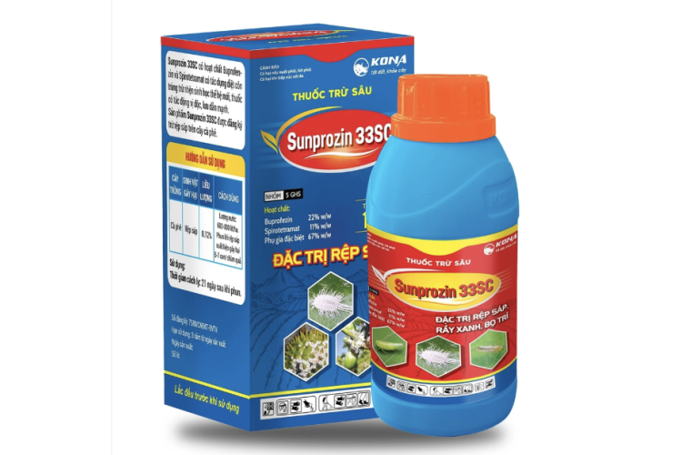 THUỐC TRỪ SÂU SUNPROZIN 33SC KONA