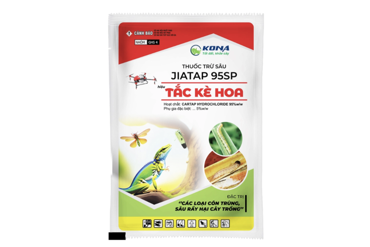 THUỐC TRỪ SÂU TẮC KÈ HOA (JIATAP 95SP) KONA