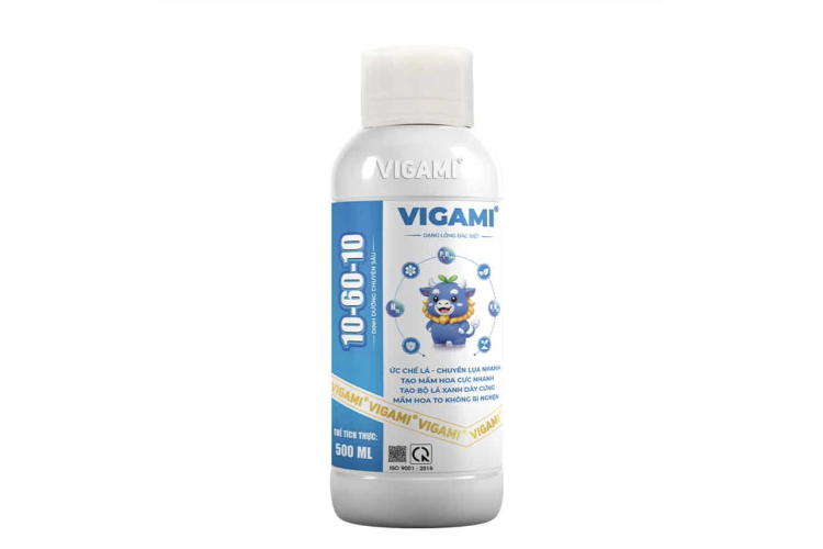 PHÂN BÓN VIGAMI® 10-60-10 DẠNG LỎNG 