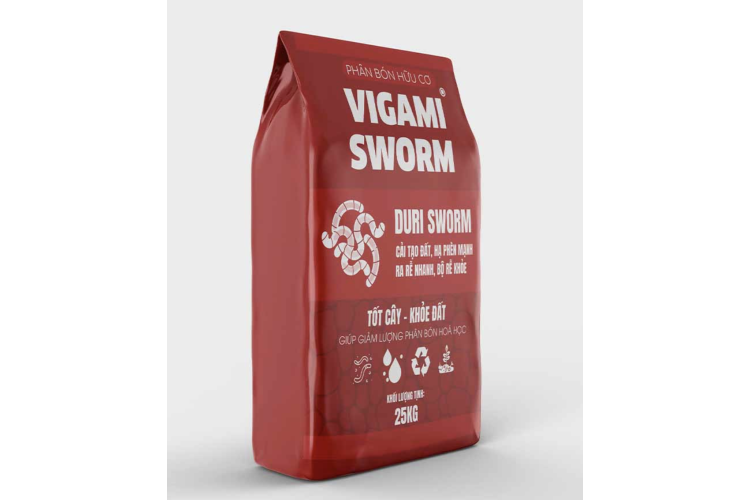 PHÂN BÓN HỮU CƠ VIGAMI® SWORM 