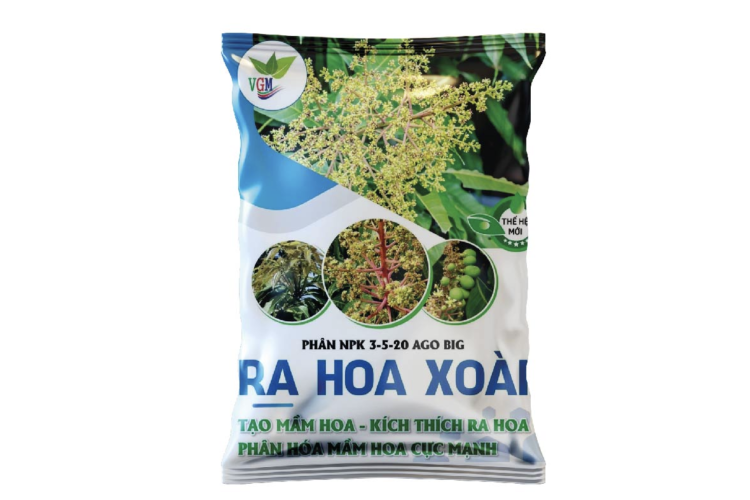 PHÂN BÓN NPK 3-5-20 AGO BIG RA HOA XOÀI 1KG  