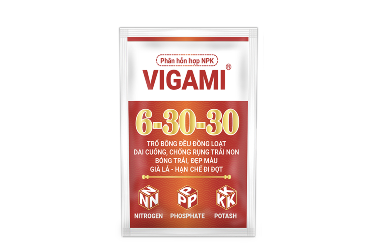 PHÂN HỖN HỢP NPK VIGAMI® 6-30-30 GÓI 250G
