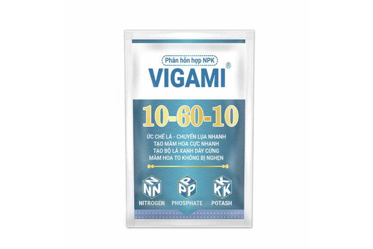 PHÂN BÓN HỖN HỢP NPK VIGAMI® 10-60-10 GÓI 250G