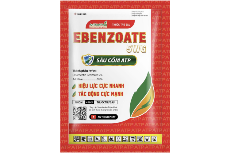 THUỐC TRỪ SÂU EBENZOATE 5WG (Hiệu SÂU CỐM ATP)