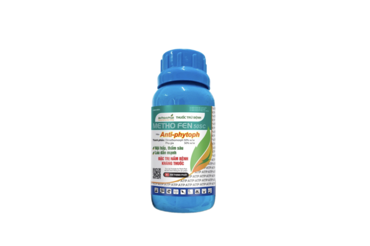 THUỐC TRỪ BỆNH ANTI PHYTOPH (METHO FEN 50SC)