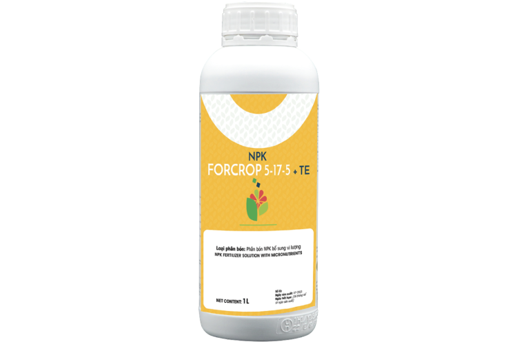 Phân bón Vi Lượng NPK FORCROP 5-17-5 + TE