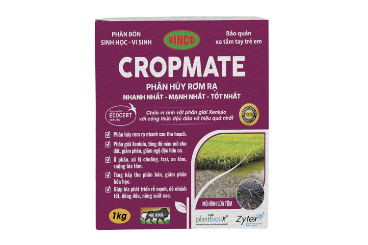 PHÂN BÓN SINH HỌC VI SINH CROPMATE