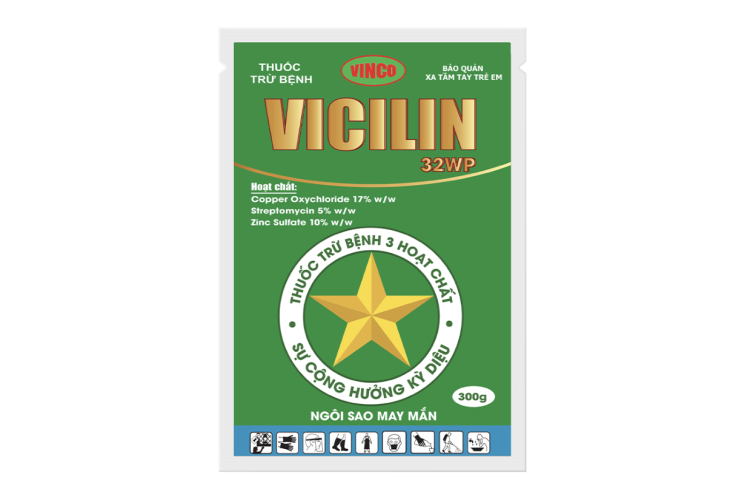 THUỐC TRỪ BỆNH VICILIN 32WP 