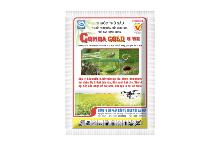 THUỐC TRỪ SÂU COMDA GOLD 5WG