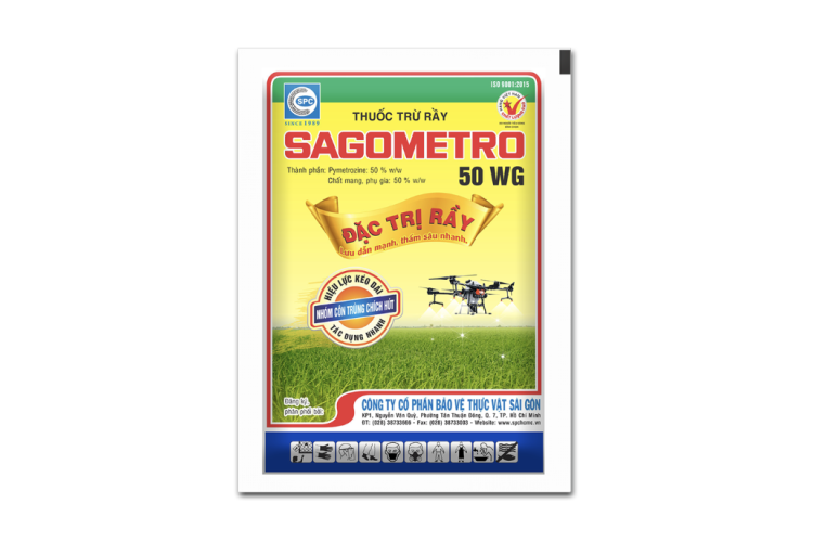 THUỐC TRỪ RẦY SAGOMETRO 50WG