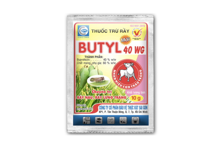 THUỐC TRỪ RẦY BUTYL 40WG