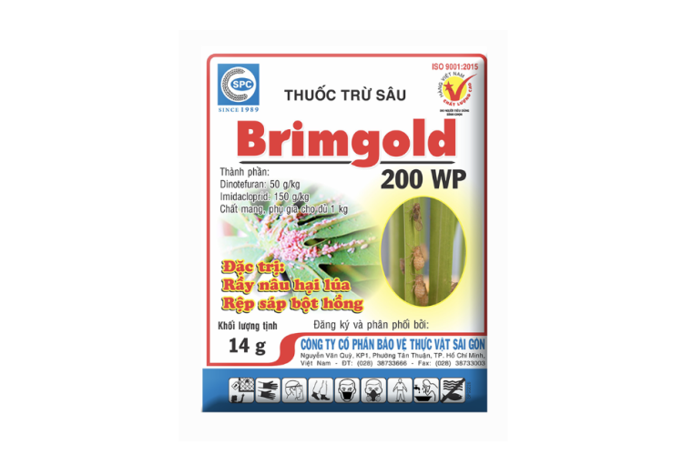 THUỐC TRỪ SÂU BRIMGOLD 200WP