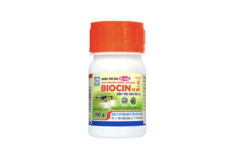 THUỐC TRỪ SÂU VI SINH BIOCIN 16WP