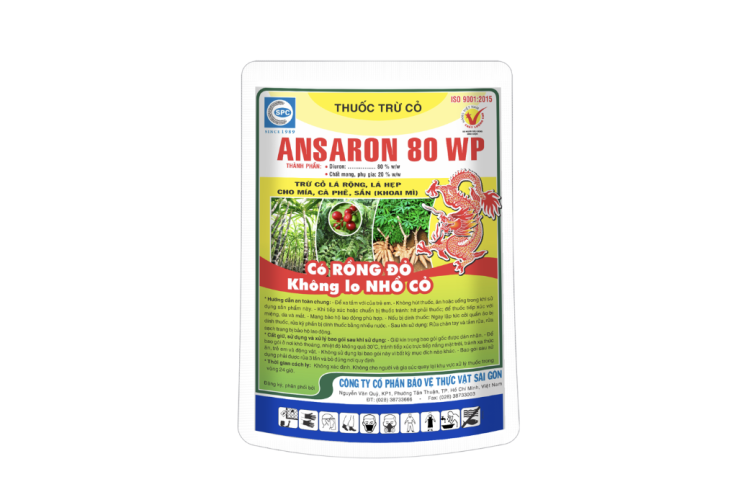 THUỐC TRỪ CỎ ANSARON 80WP