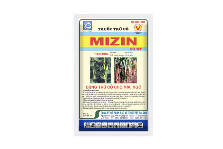 THUỐC TRỪ CỎ MIZIN 80WP